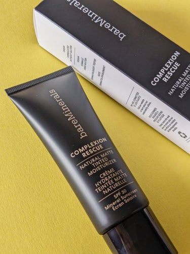 CR ナチュラル マット モイスチャライザー/bareMinerals/クリーム・エマルジョンファンデーションを使ったクチコミ（1枚目）