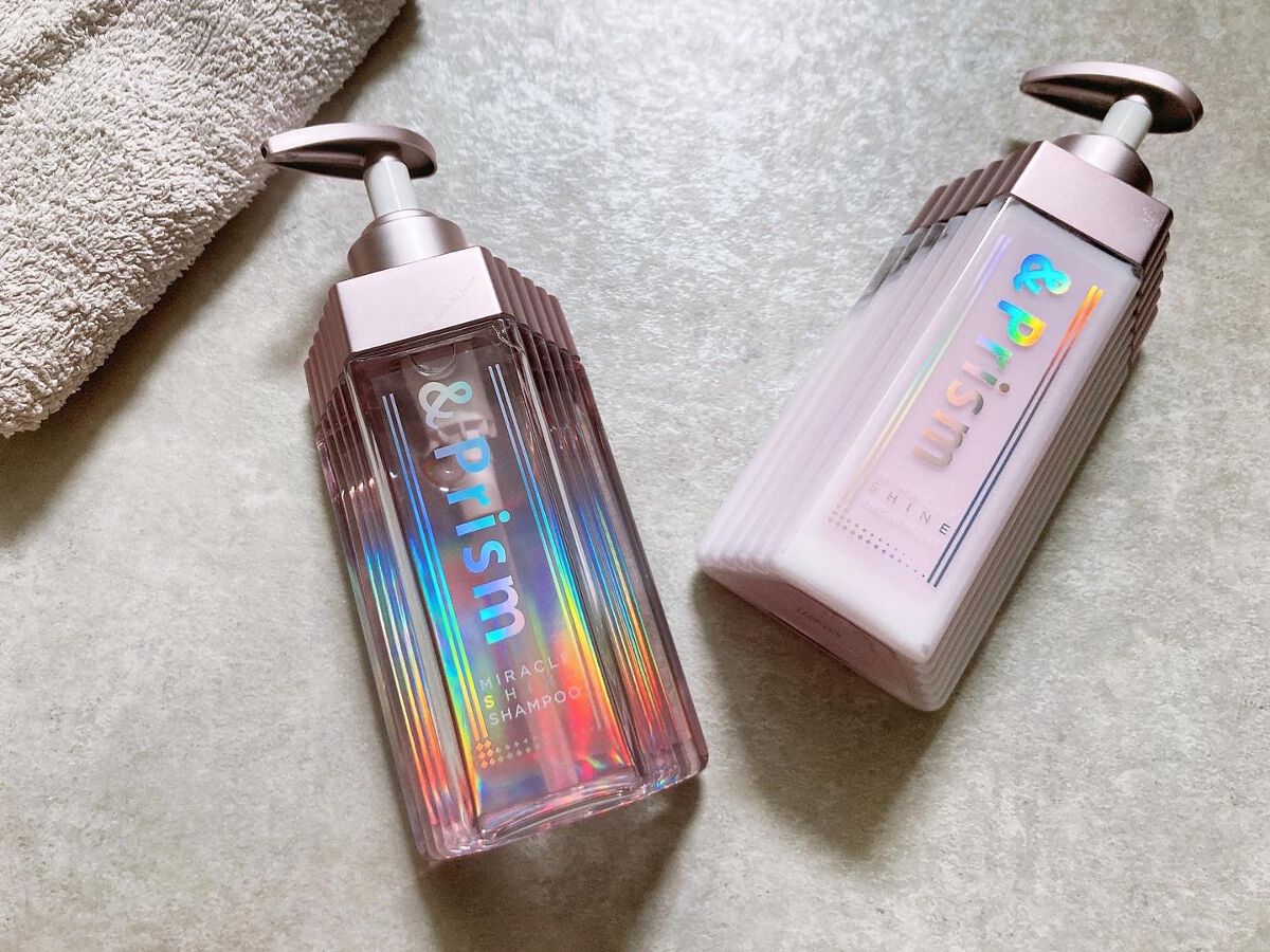 ミラクル シャイン シャンプー/ヘアトリートメント/&Prism/市販シャンプーを使ったクチコミ(1枚目)