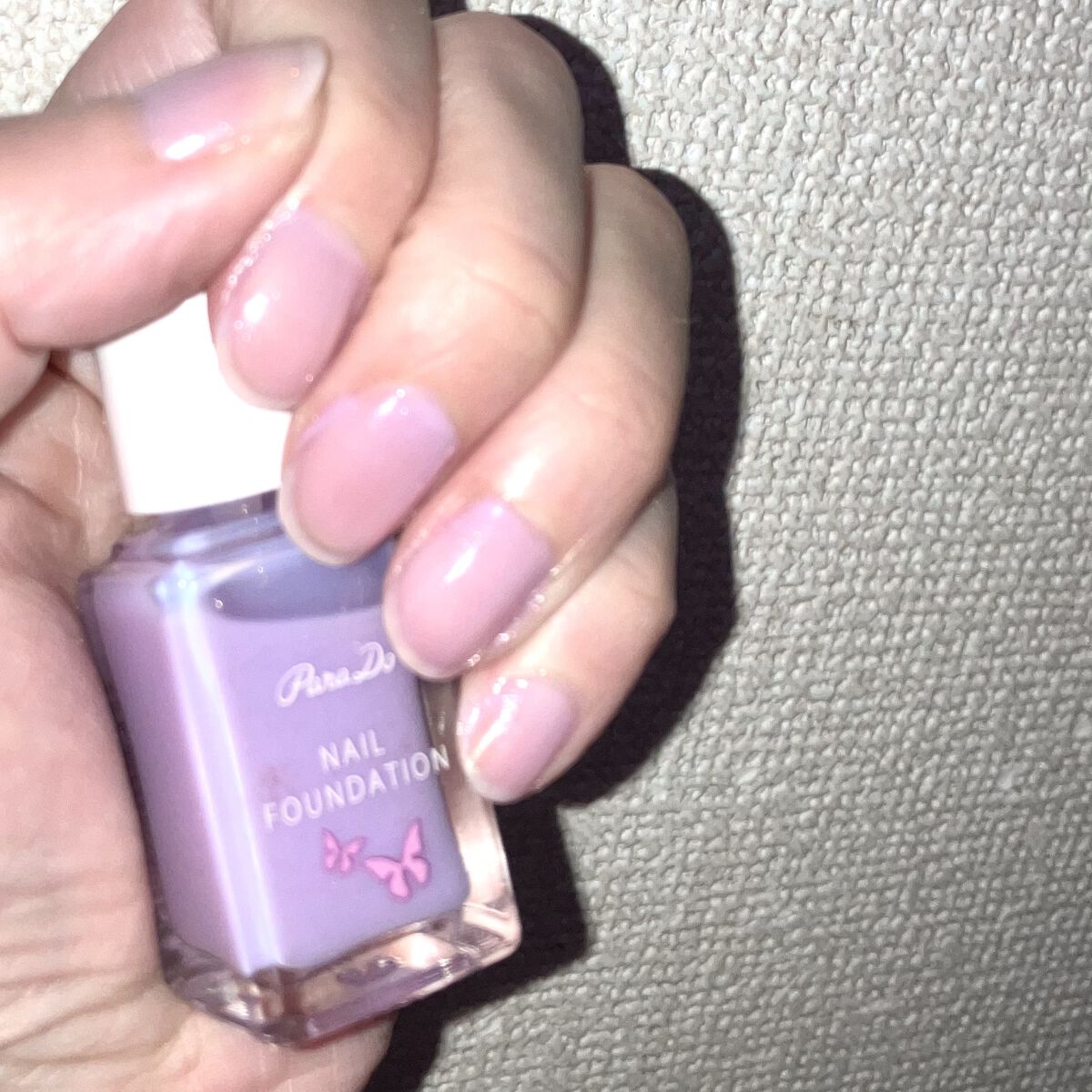 ネイルファンデーション/パラドゥ/マニキュアを使ったクチコミ（2枚目）