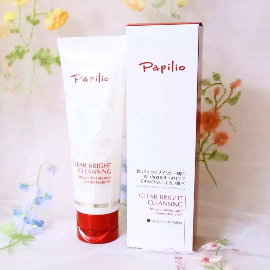 クリアブライトクレンジング/Papilio/ミルククレンジングを使ったクチコミ（1枚目）