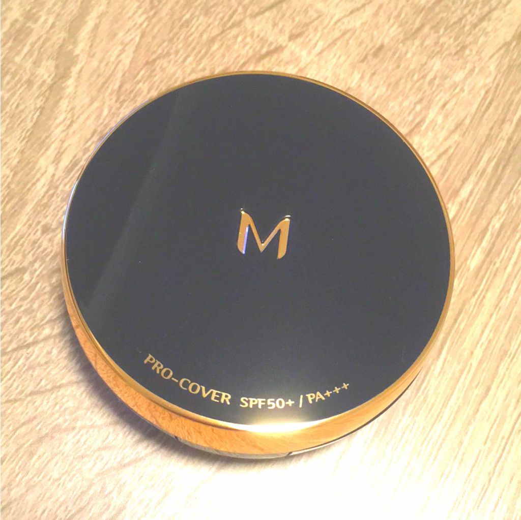M クッション ファンデーション(プロカバー)/MISSHA/クッションファンデーションを使ったクチコミ（1枚目）