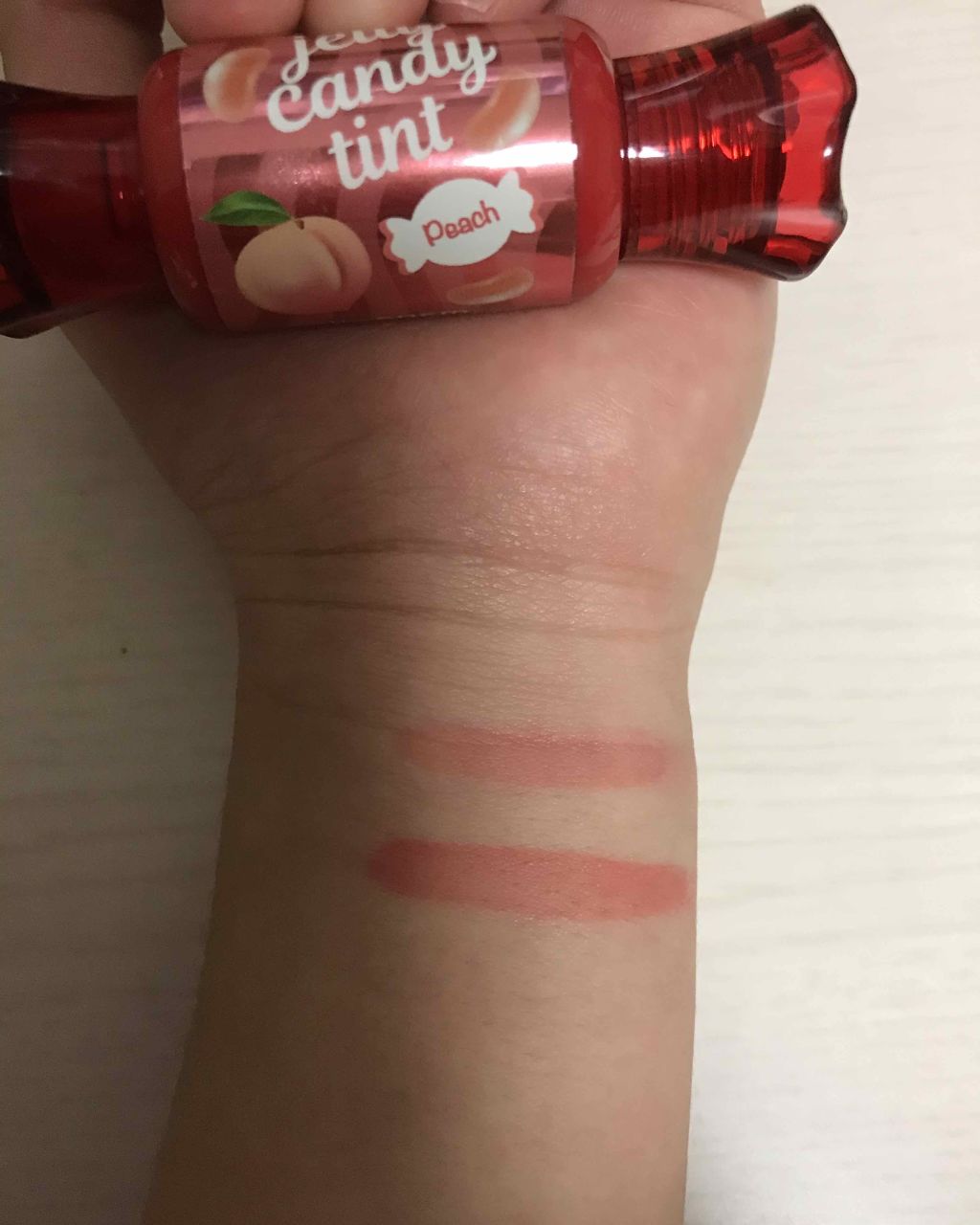 ジェリー キャンディー ティント/the SAEM/リップティントを使ったクチコミ（3枚目）