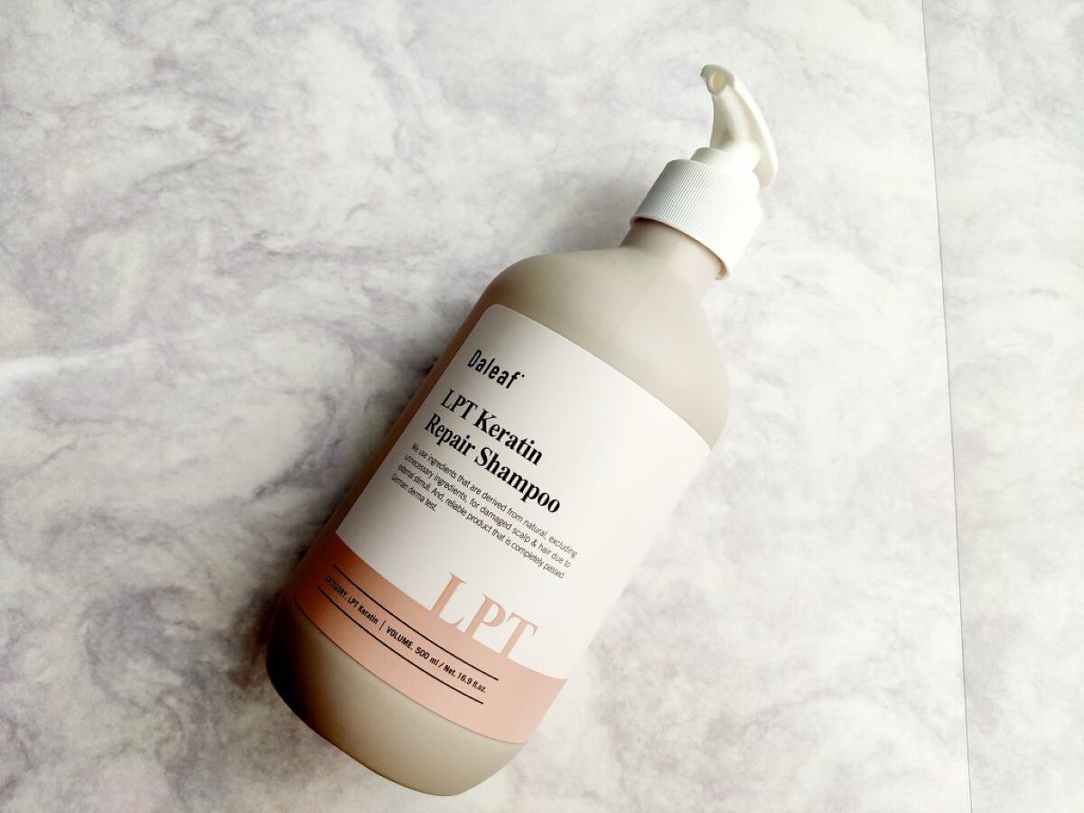 LPTケラチンリペアトリートメント/Daleaf/洗い流すヘアトリートメントを使ったクチコミ(2枚目)