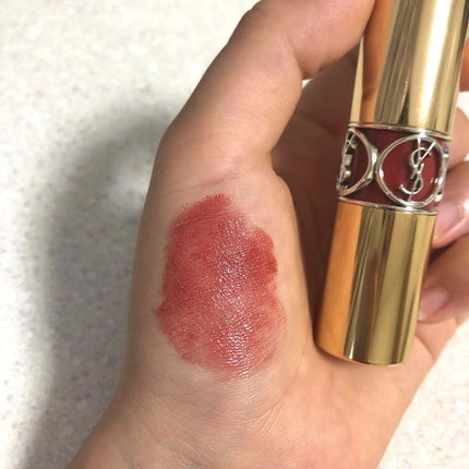 ルージュ ヴォリュプテ シャイン/YVES SAINT LAURENT BEAUTE/口紅を使ったクチコミ(2枚目)