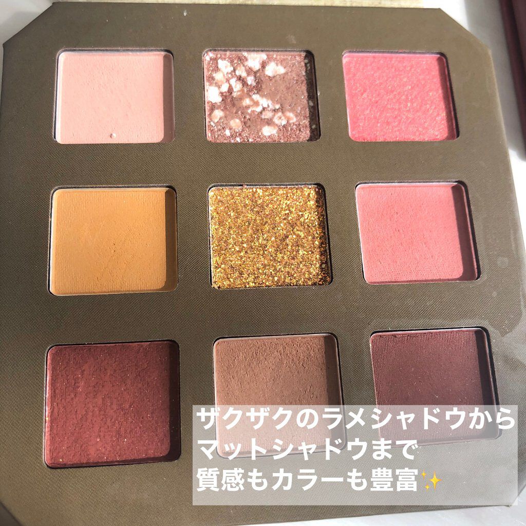 アイシャドウ パレット 8カラー 1/NOVO/アイシャドウパレットを使ったクチコミ（3枚目）