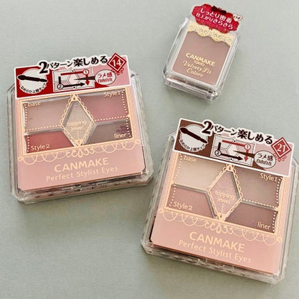 ジューシーピュアアイズ/キャンメイク/アイシャドウパレットを使ったクチコミ(3枚目)