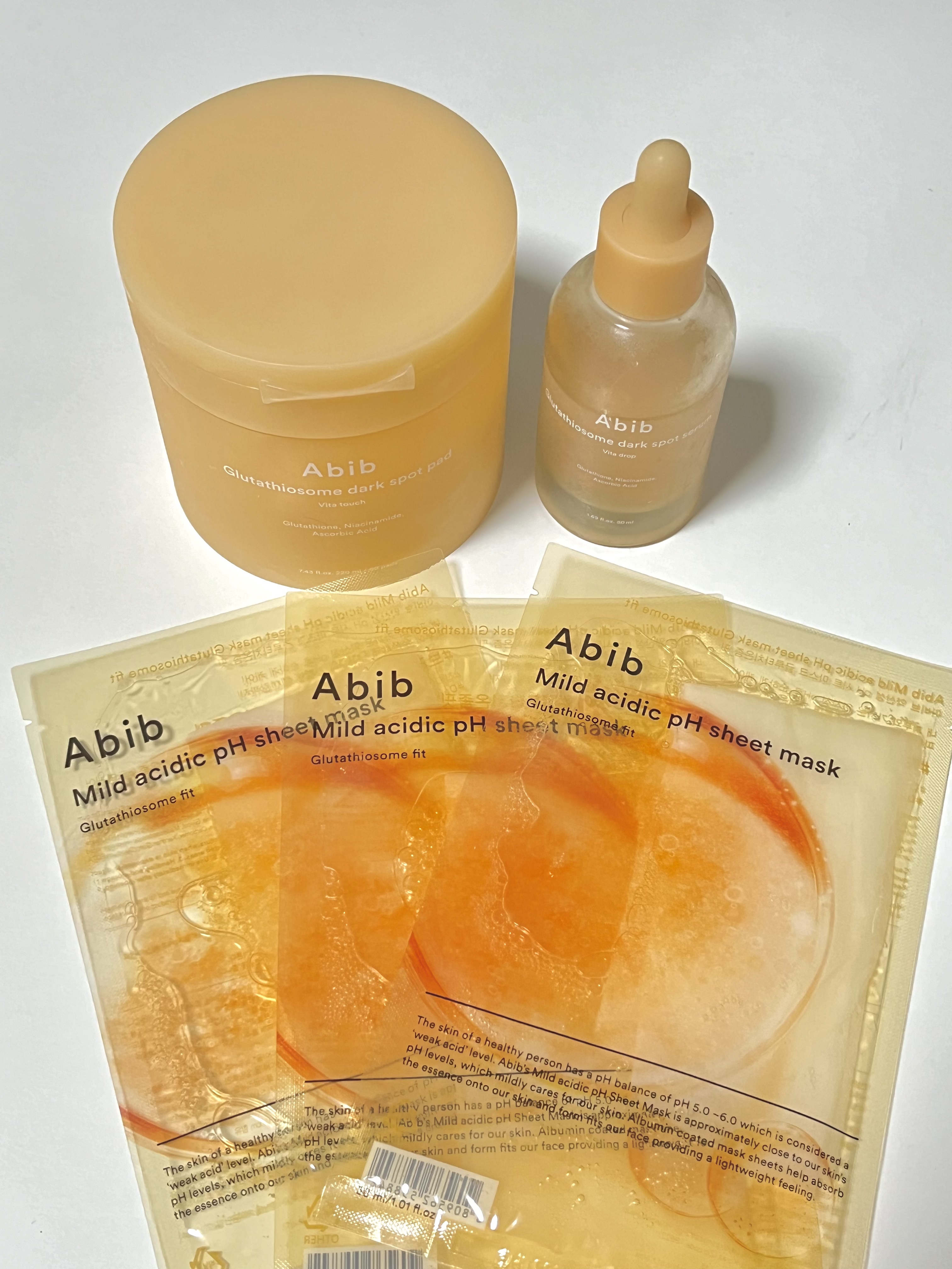 グルタチオンソームダークスポットセラムビタドロップ/Abib /美容液を使ったクチコミ（1枚目）