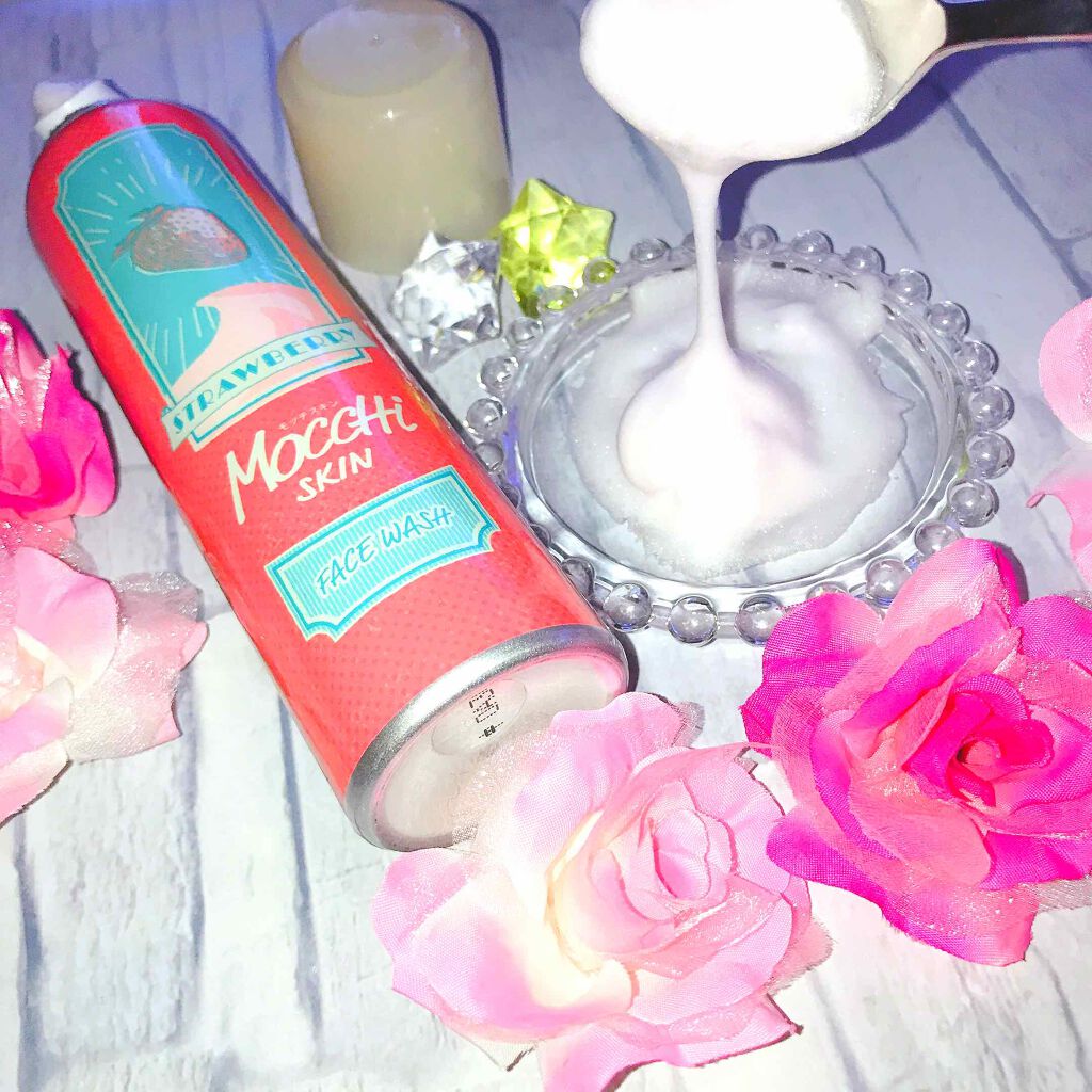 モッチスキン吸着泡洗顔FS(イチゴ)/MoccHi SKIN/泡洗顔を使ったクチコミ(3枚目)