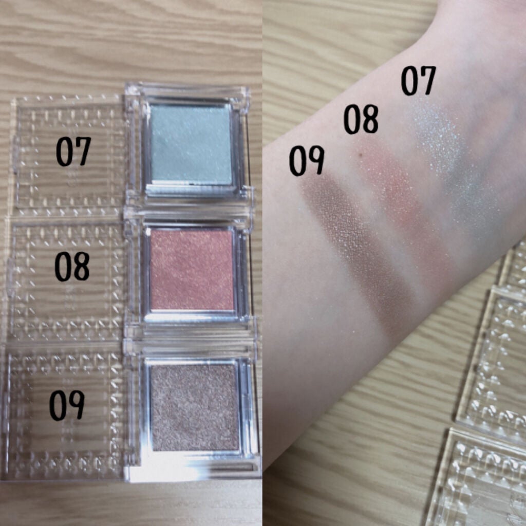 シングルカラーアイシャドウ/CEZANNE/単色アイシャドウを使ったクチコミ(4枚目)