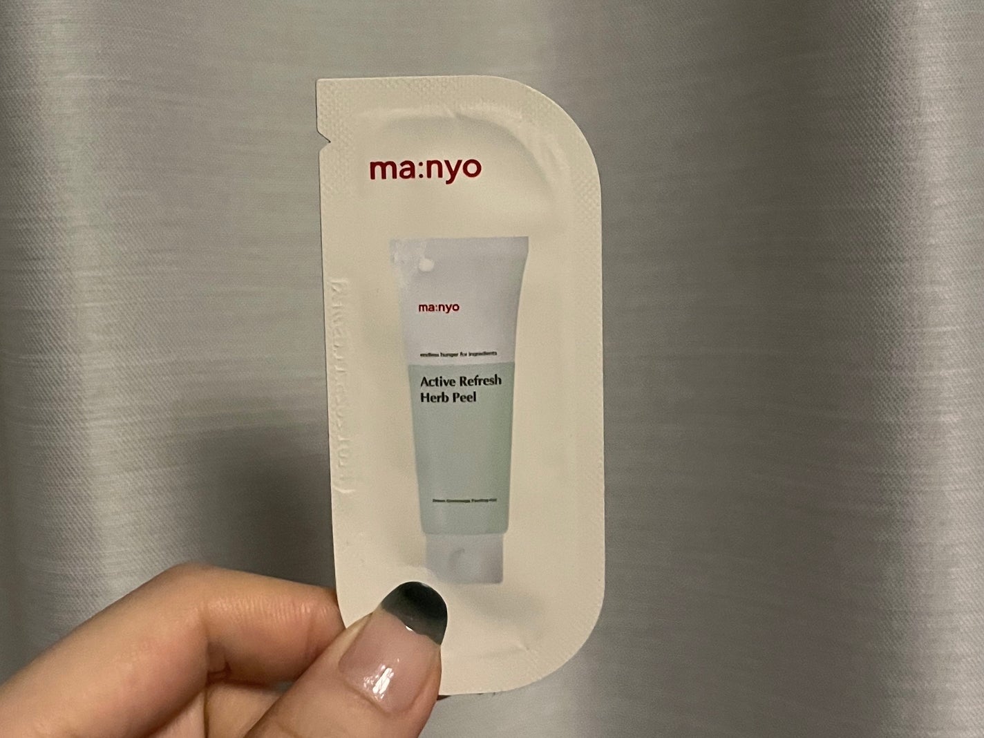 アクティブリフレッシュハーブピール/manyo/ピーリングを使ったクチコミ(1枚目)