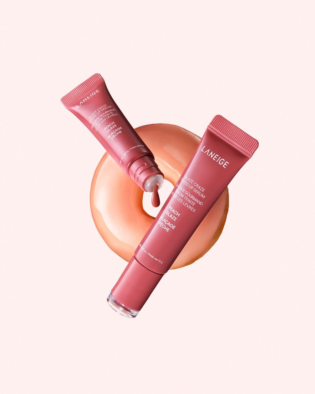 【公式】LANEIGE(ラネージュ) on LIPS 「#ドーナツリップは95%スキンケア成分配合で、唇にうるおいをチ..」(1枚目)