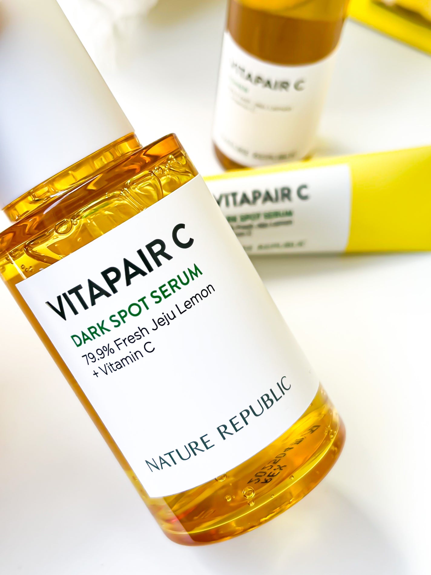 ビタペアC シミケアセラム/ネイチャーリパブリック/美容液を使ったクチコミ(3枚目)