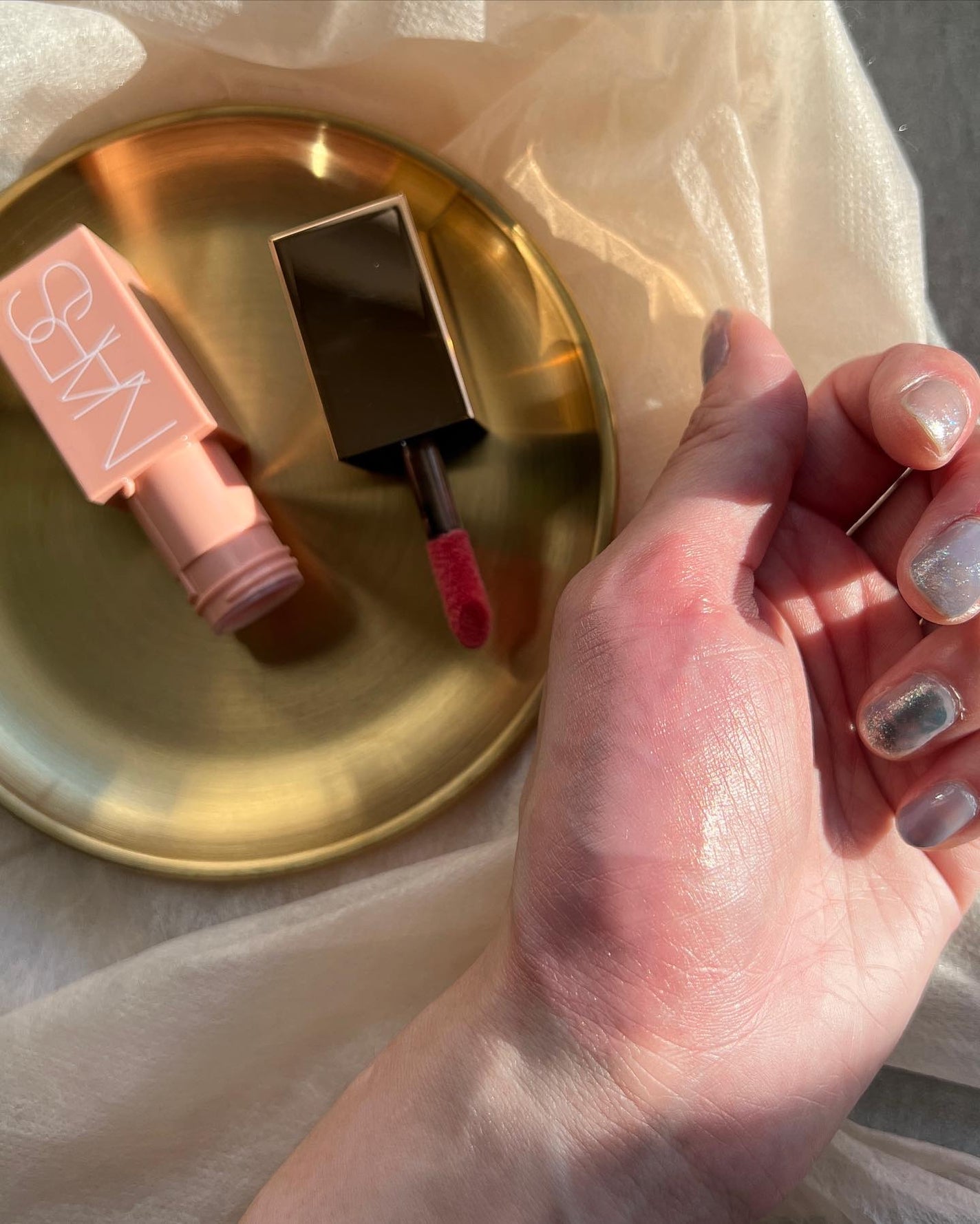 アフターグロー センシュアルシャイン リップスティック/NARS/口紅を使ったクチコミ(5枚目)