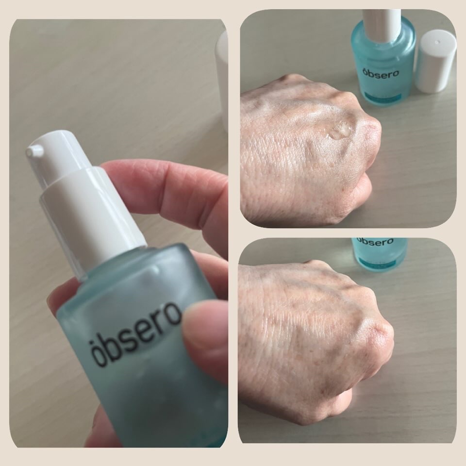 グリーンカーミングブルーレーションクリーンアンプル/obsero/美容液を使ったクチコミ（2枚目）
