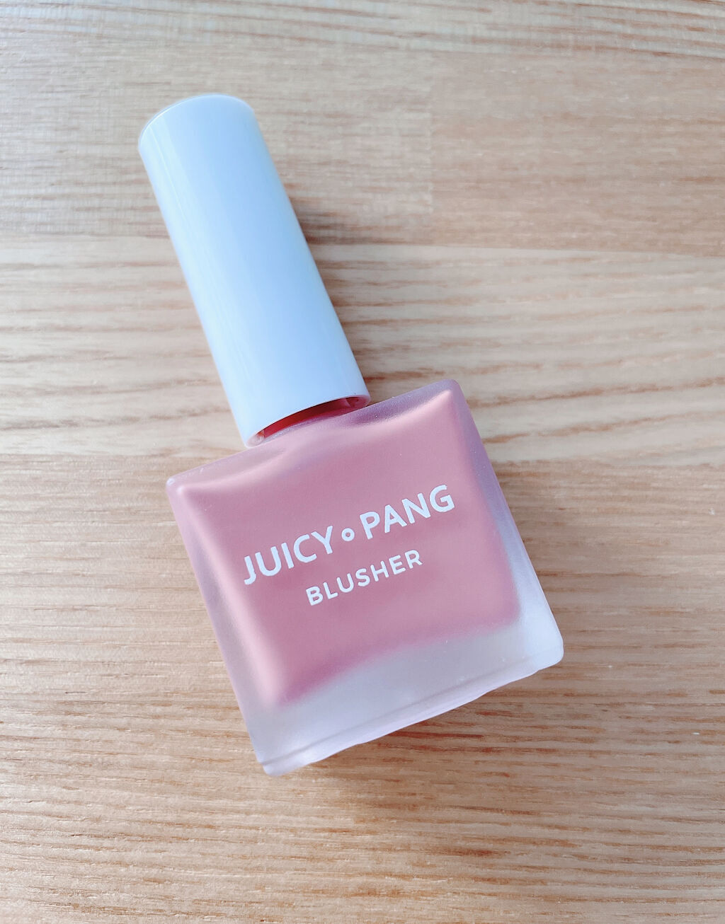 ジューシー パン ウォーター ブラッシャー/A’pieu/リキッドチークを使ったクチコミ（2枚目）