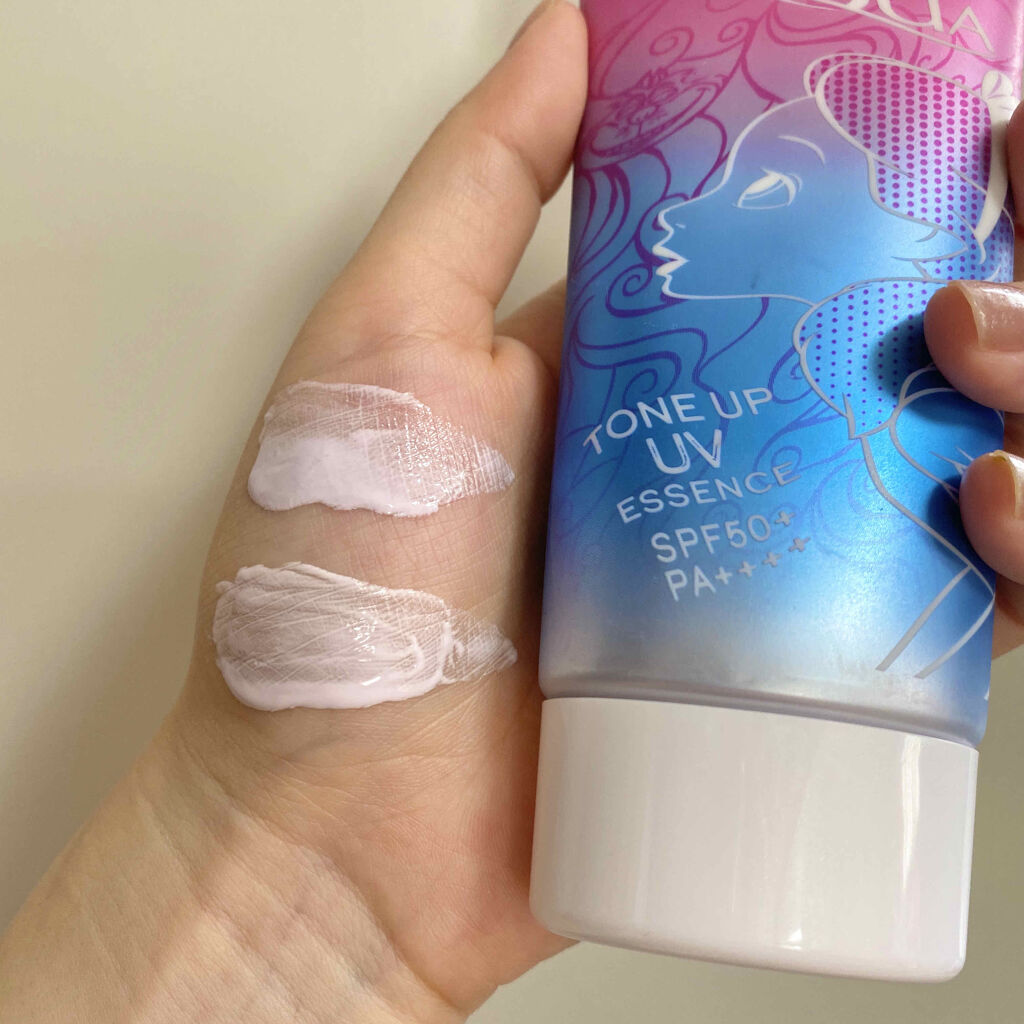 スキンアクア トーンアップUVエッセンス/スキンアクア/日焼け止めクリームを使ったクチコミ（3枚目）