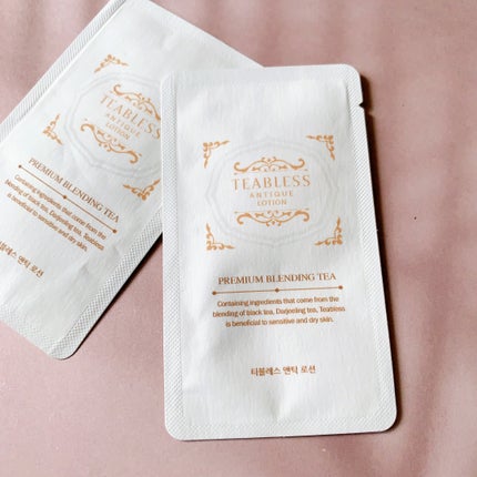 アンティークローション/TEABLESS/化粧水を使ったクチコミ(1枚目)