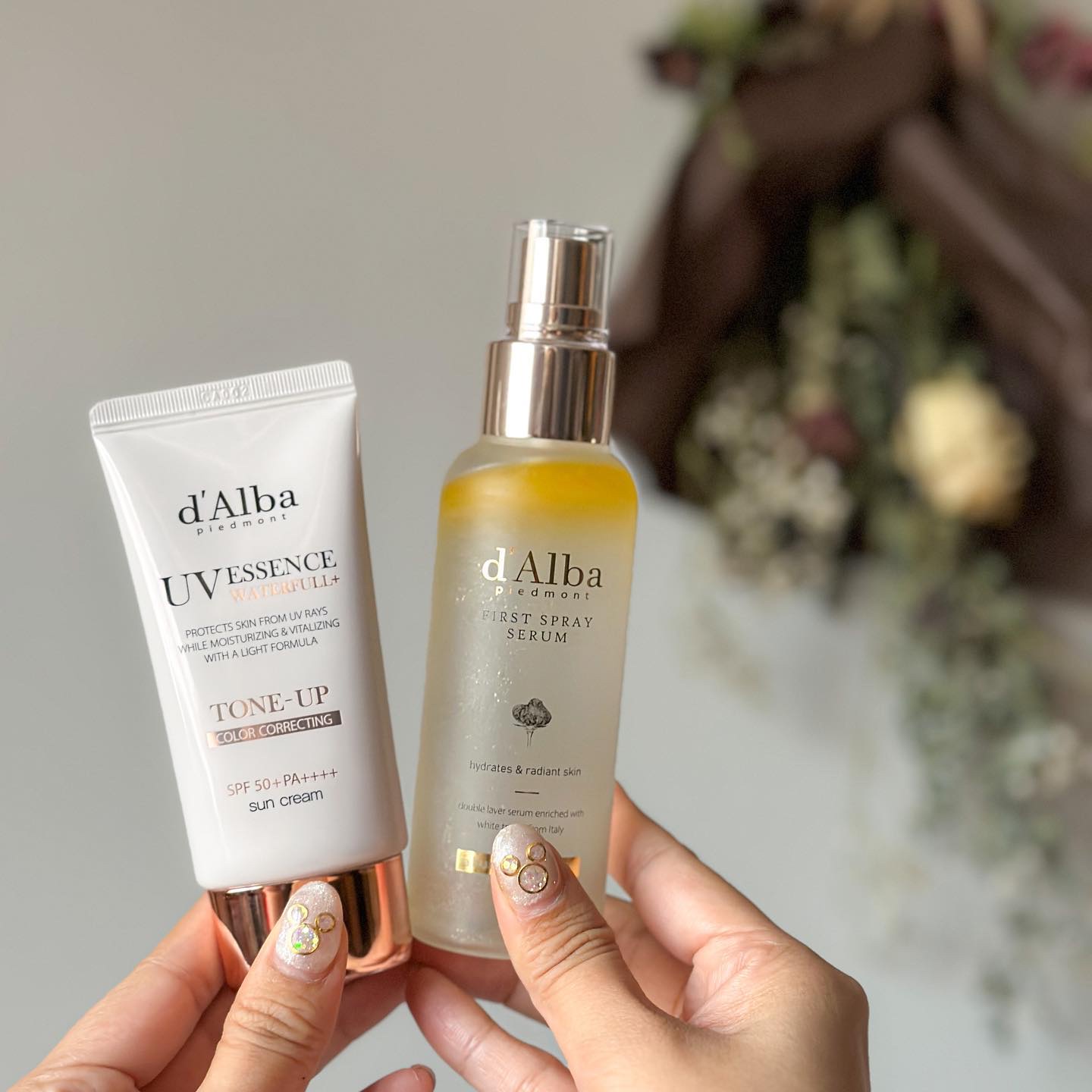 ダルバ ホワイトトリュフファーストスプレーセラム/ダルバ/ミスト状化粧水を使ったクチコミ（1枚目）