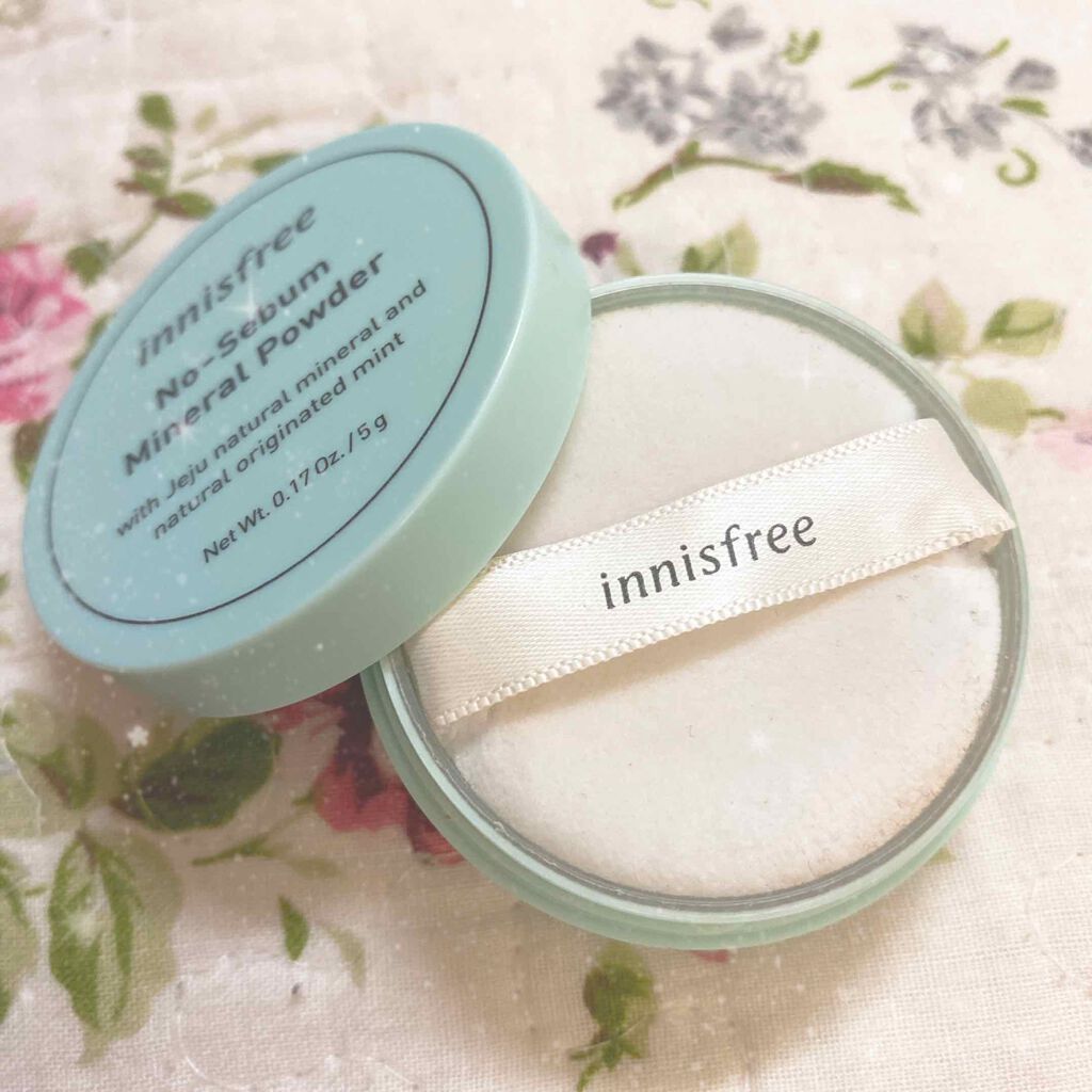 ノーセバム ミネラルパウダー/innisfree/ルースパウダーを使ったクチコミ（1枚目）