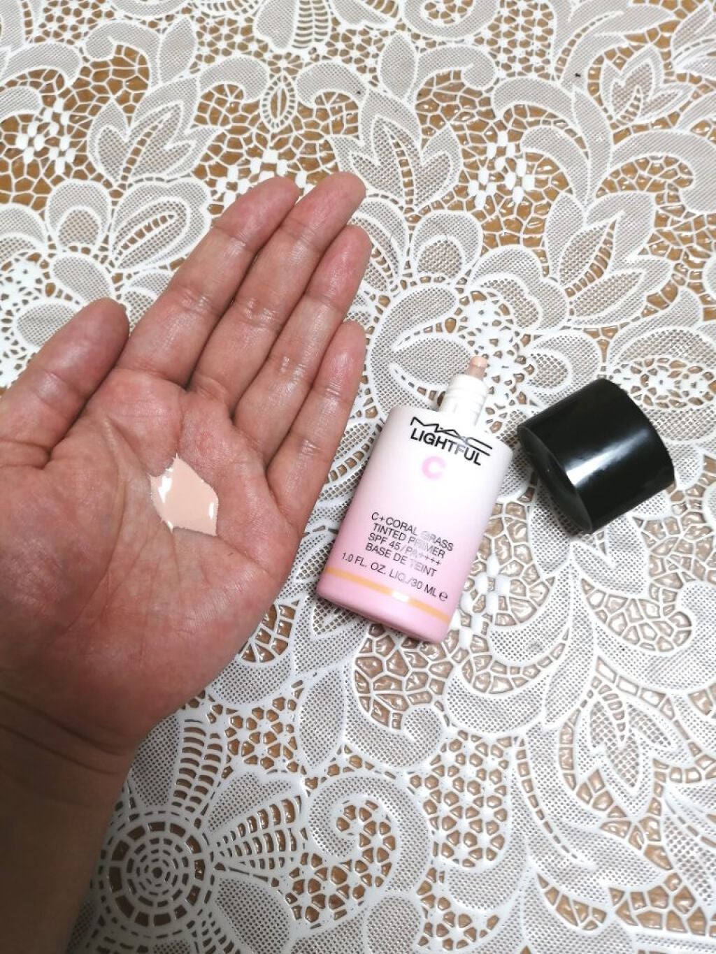 ライトフル C+ティンティッド プライマーSPF45(PA++++)/M・A・C/化粧下地を使ったクチコミ(3枚目)