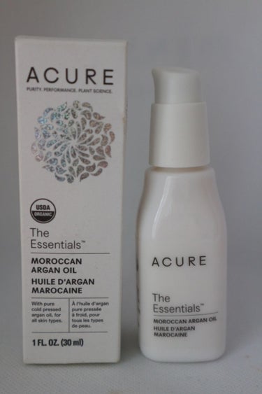 【acure】 The Essentials Moroccan Argan Oil ￥1050 (iherb価格)

コスメ狂いとしては新しい色々な物を試したくなる性なのでよっぽどじゃないとリピしないと