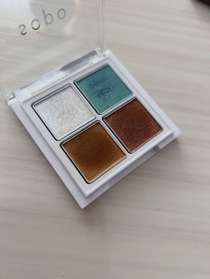 アイパレット 02 スモーキーブルー/sopo/アイシャドウパレットを使ったクチコミ(2枚目)