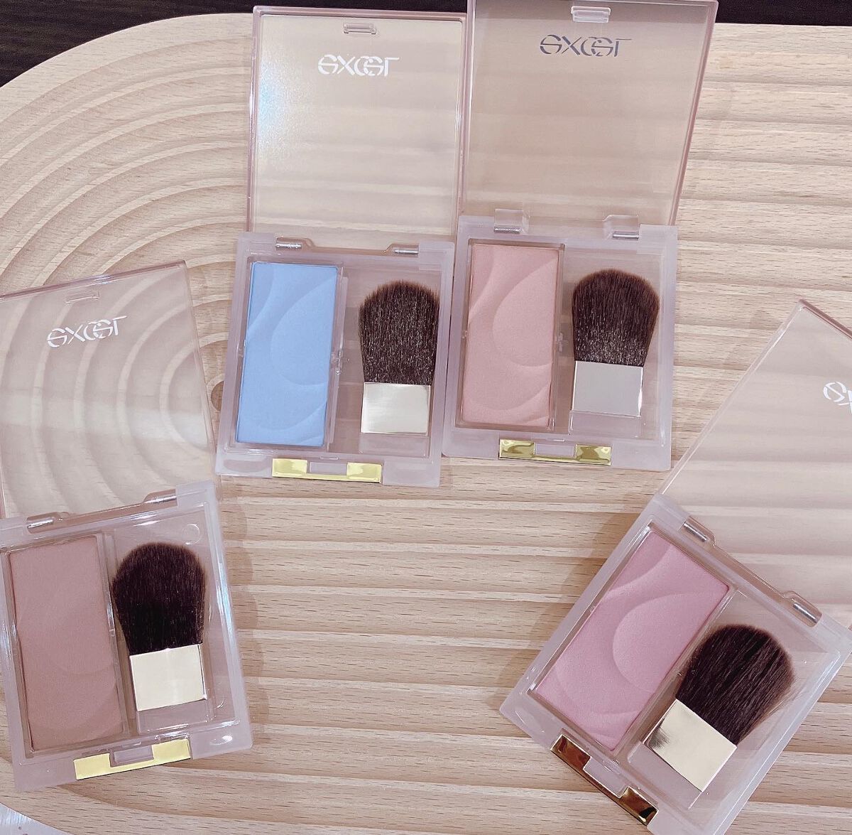 シームレストーン ブラッシュ/excel/パウダーチークを使ったクチコミ(2枚目)