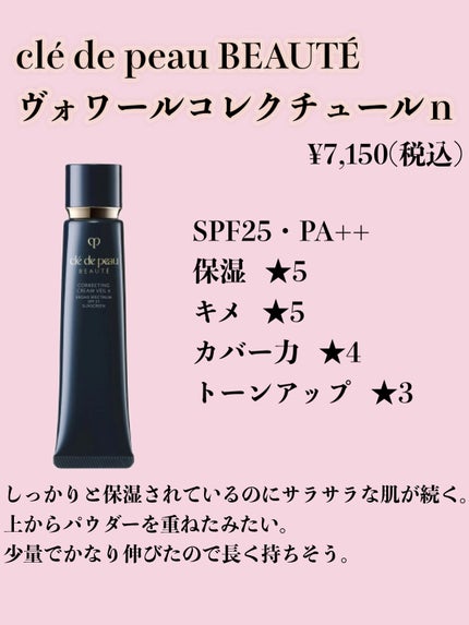 ヴォワールコレクチュールn/クレ・ド・ポー ボーテ/化粧下地を使ったクチコミ(2枚目)