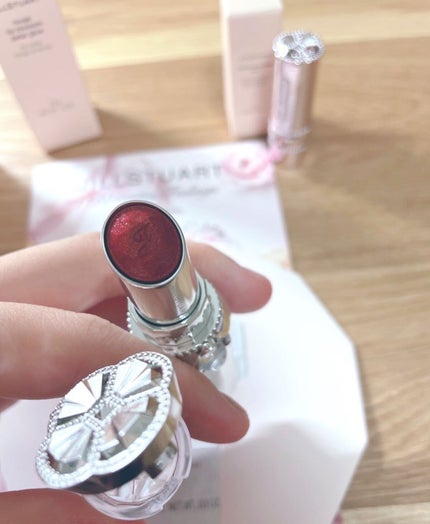 ジルスチュアート リップグロウ セラムバーム/JILL STUART/リップバームを使ったクチコミ(2枚目)