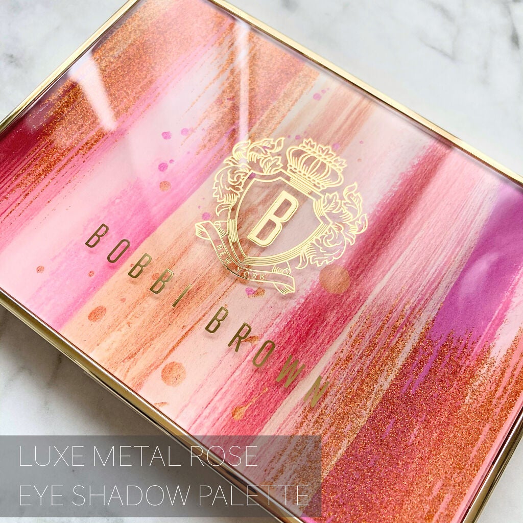リュクス メタル ローズ アイシャドウ パレット/BOBBI BROWN/アイシャドウパレットを使ったクチコミ(1枚目)