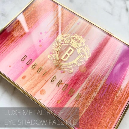リュクス メタル ローズ アイシャドウ パレット/BOBBI BROWN/アイシャドウパレットを使ったクチコミ(1枚目)