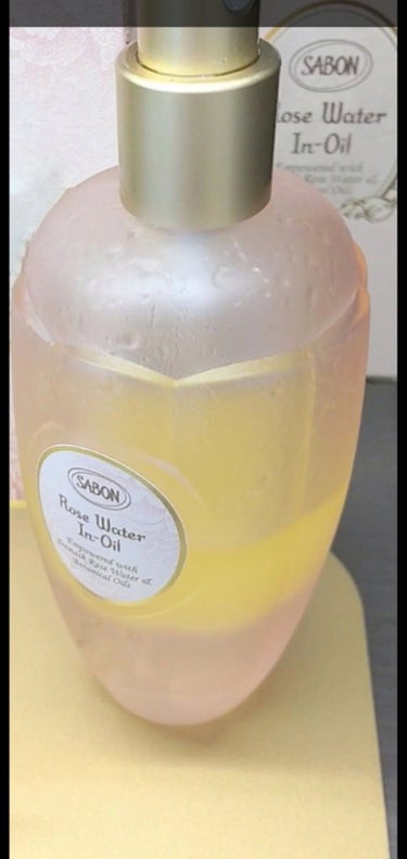 ローズウォーターインオイル/SABON/ミスト状化粧水を使ったクチコミ（2枚目）