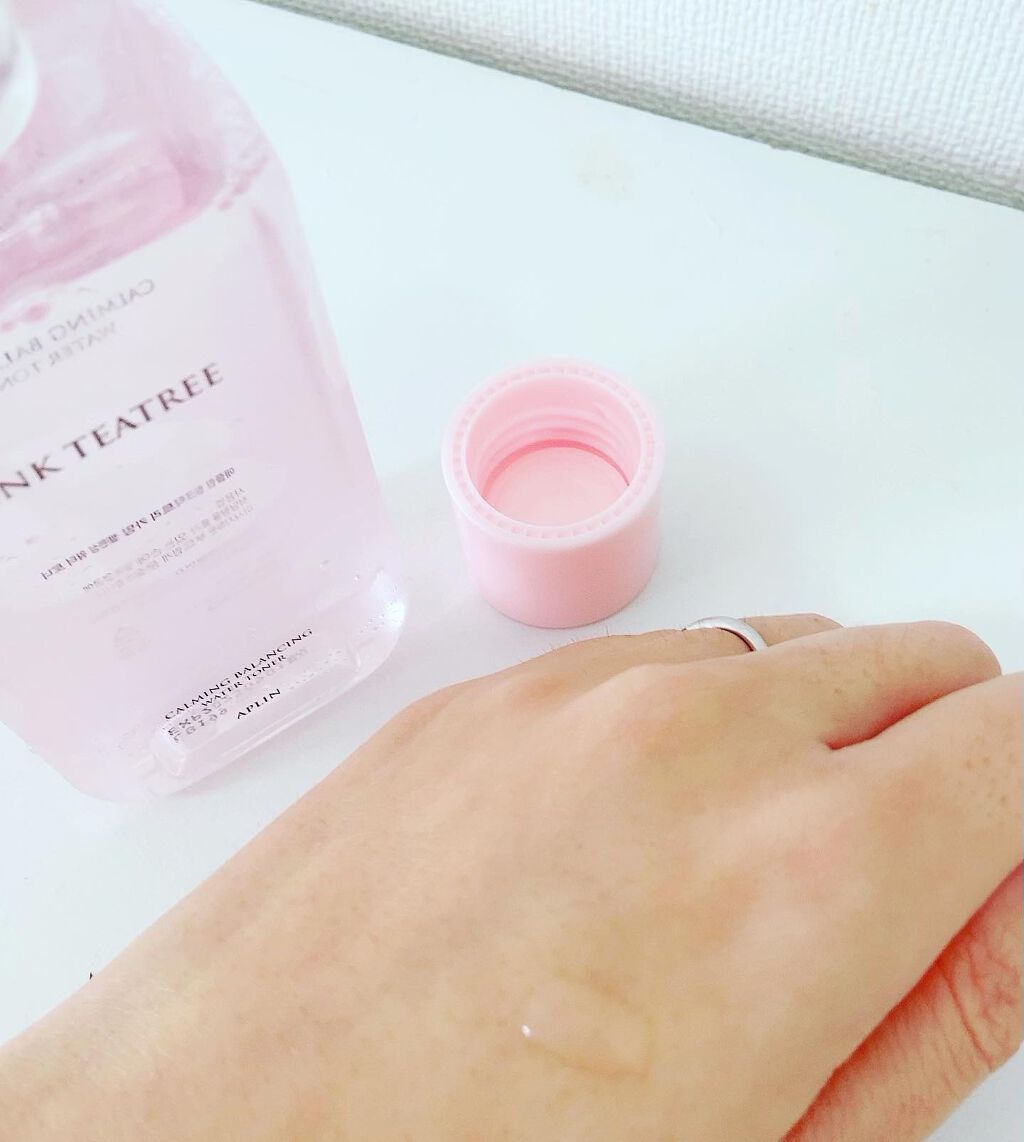 ピンクティーツリートナー/APLIN/化粧水を使ったクチコミ(3枚目)