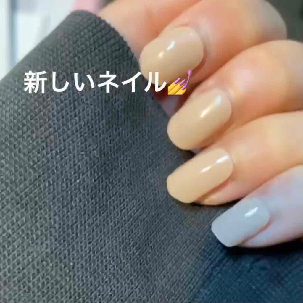 セミキュアジェルネイル(ハンド)/ohora/ネイルシールを使ったクチコミ(2枚目)