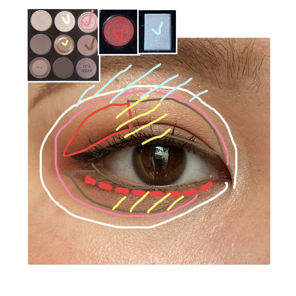 オンブル プルミエール プードゥル/CHANEL/単色アイシャドウを使ったクチコミ（3枚目）