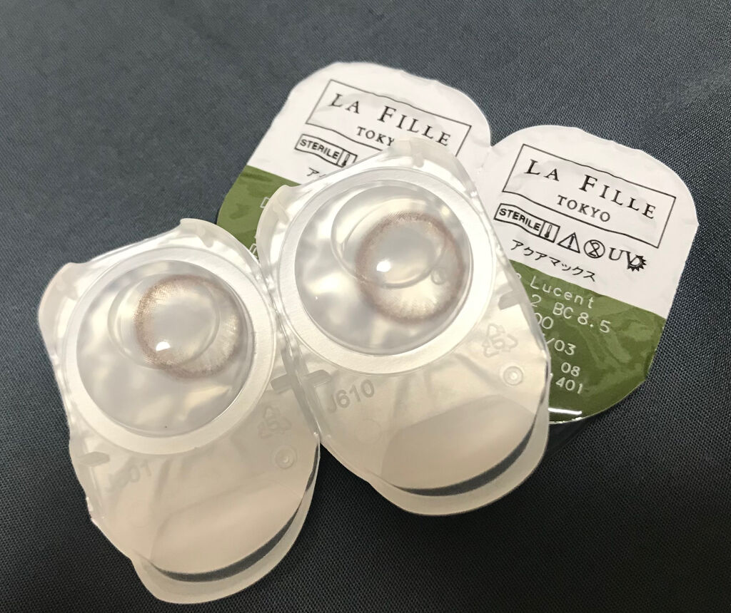 LA FILLE (ラ・フィーユ) O2 LUCENT/LA FILLE/カラーコンタクトレンズを使ったクチコミ（2枚目）
