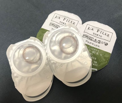 LA FILLE (ラ・フィーユ)/LA FILLE/カラーコンタクトレンズを使ったクチコミ(2枚目)