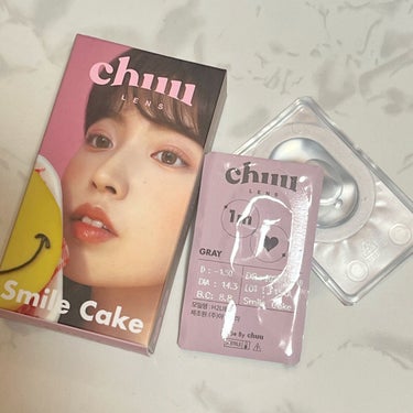 Smile Cake/chuu LENS/カラーコンタクトレンズを使ったクチコミ（4枚目）