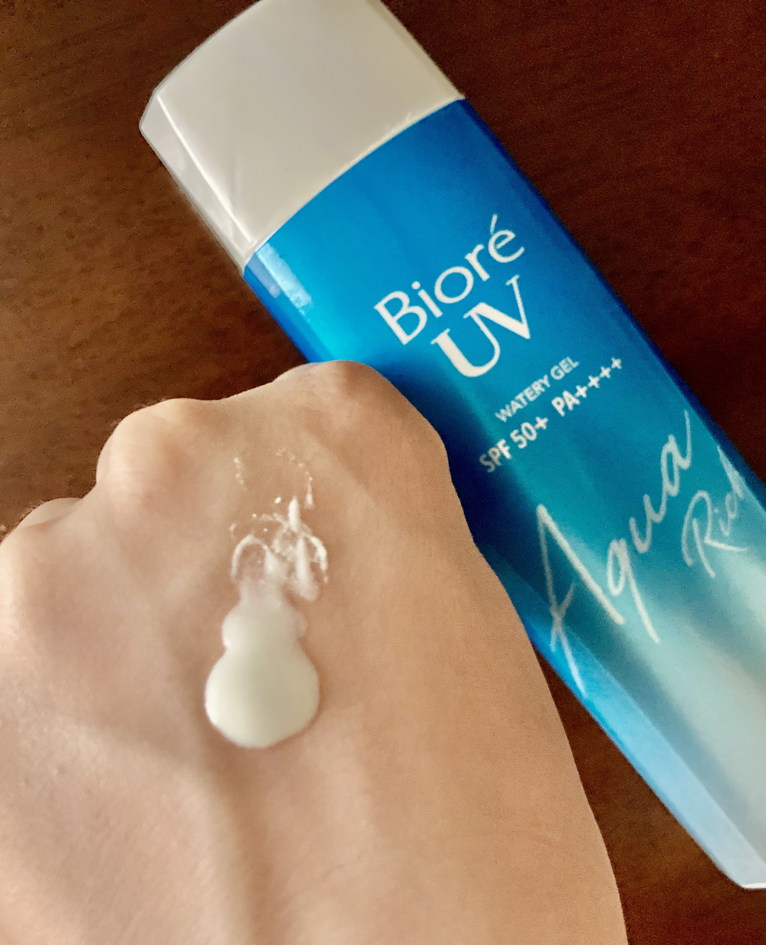 ビオレUV アクアリッチ ウォータリージェル/ビオレ/日焼け止めジェルを使ったクチコミ（2枚目）