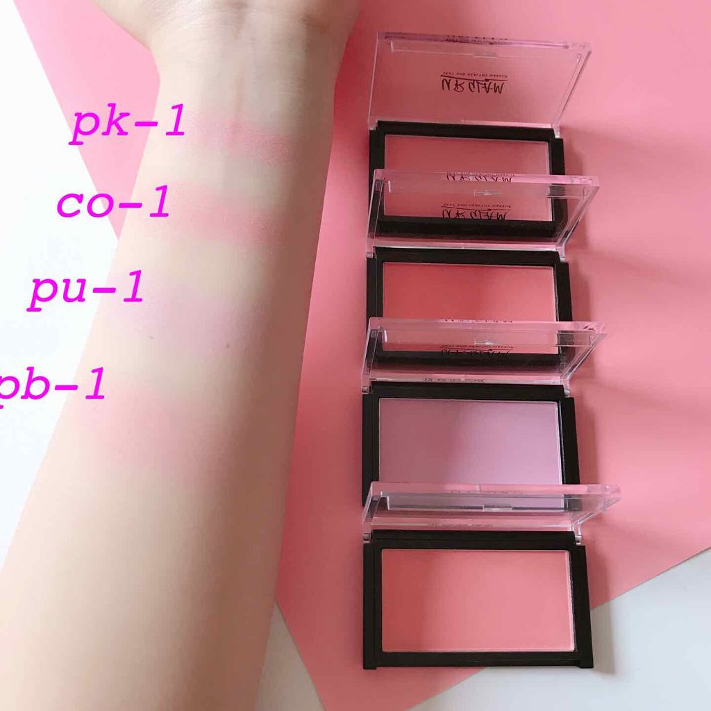 UR GLAM DAILY CHEEK BLUSH/U R GLAM/パウダーチークを使ったクチコミ(2枚目)