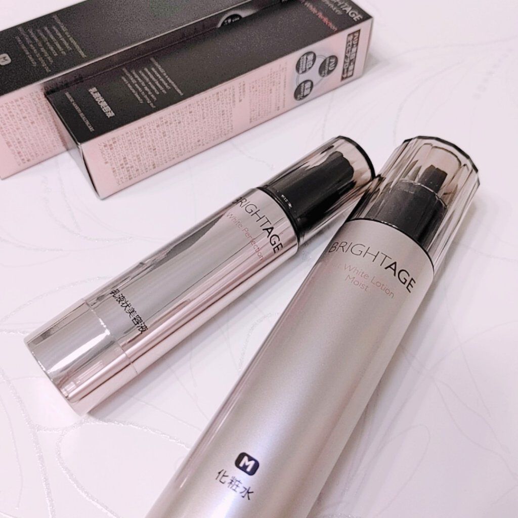 リフトホワイト パーフェクション/BRIGHTAGE/美容液を使ったクチコミ（1枚目）