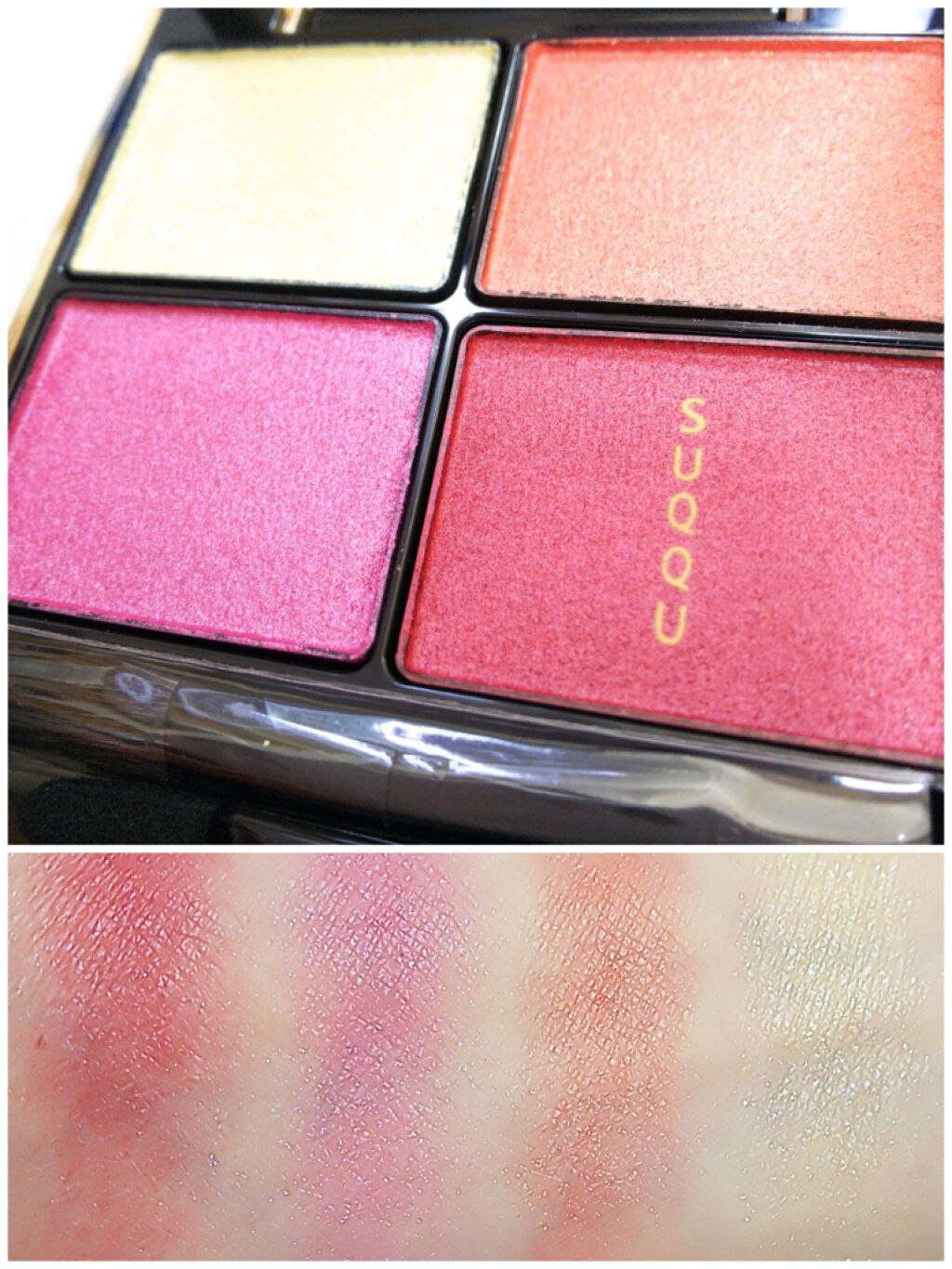 デザイニング カラー アイズ(公式ONLINE限定)/SUQQU/アイシャドウパレットを使ったクチコミ（2枚目）