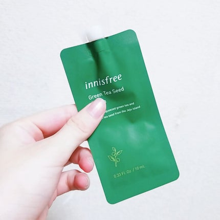 グリーンティーシード セラム/innisfree/美容液を使ったクチコミ(2枚目)
