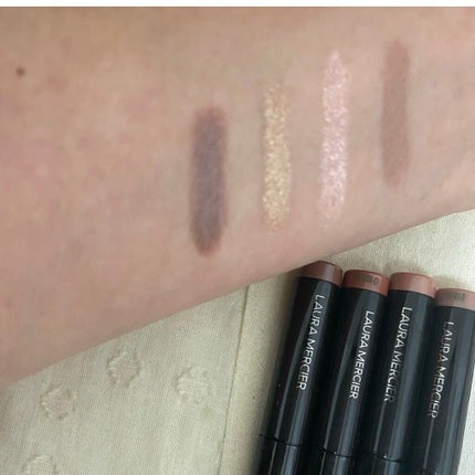 スターゲイザー ミニ キャビアスティック カルテット/ローラ メルシエ/メイクアップキットを使ったクチコミ(3枚目)