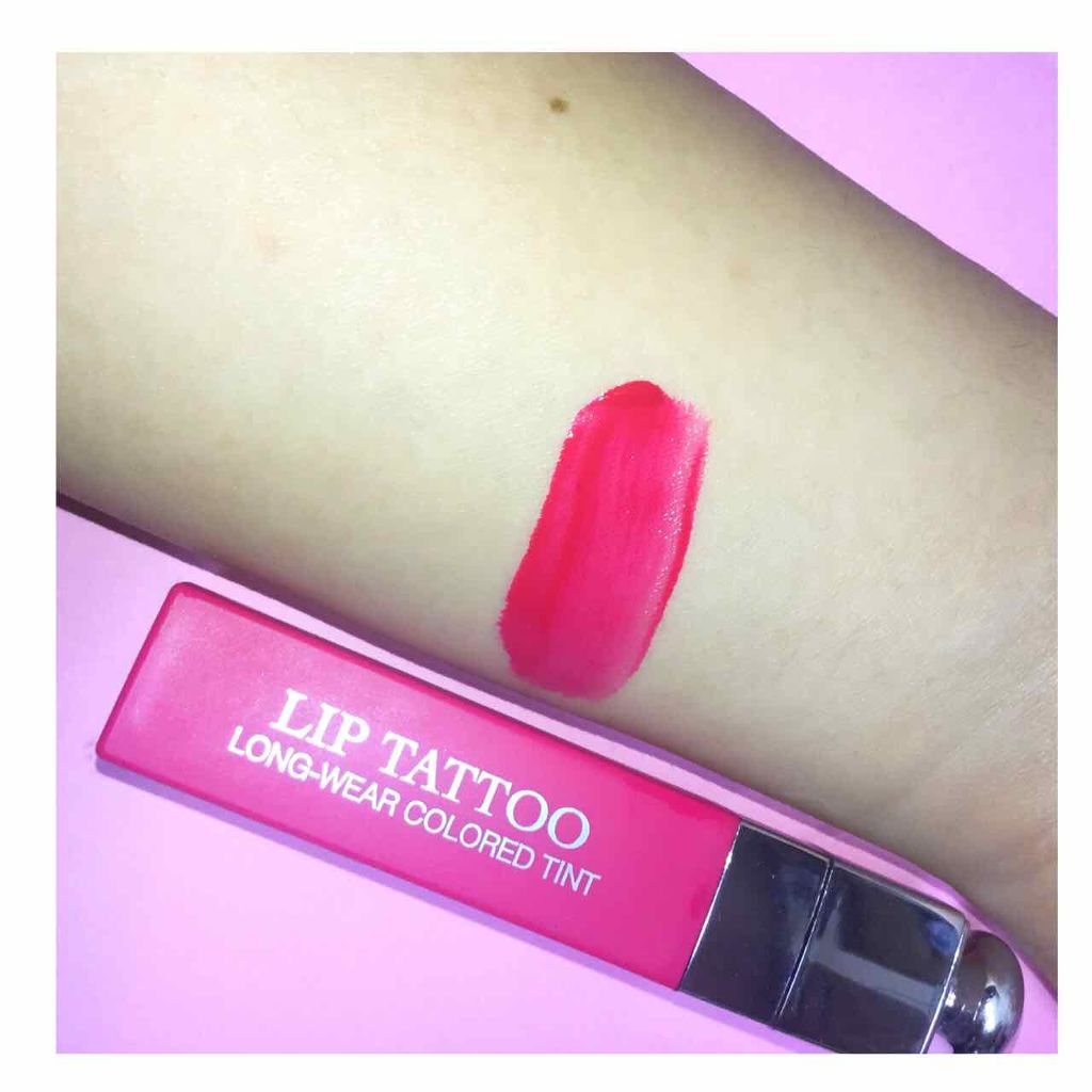 【旧】ディオール アディクト リップ ティント/Dior/リップグロスを使ったクチコミ（3枚目）