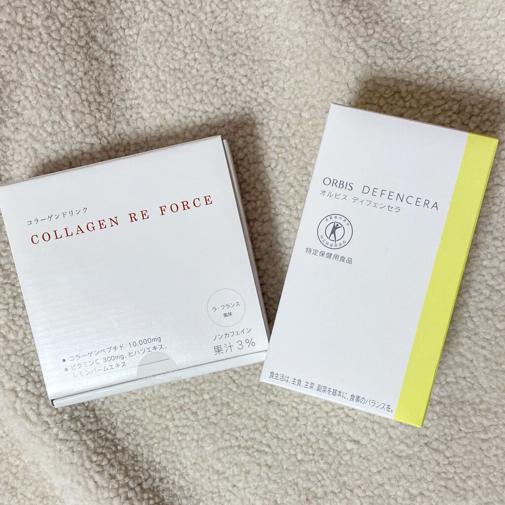 コラーゲン リ フォース ラ・フランス風味/オルビス/美容ドリンクを使ったクチコミ（1枚目）