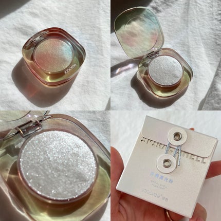 ダイヤモンドシェルハイライト/Joocyee/パウダーハイライトを使ったクチコミ(8枚目)