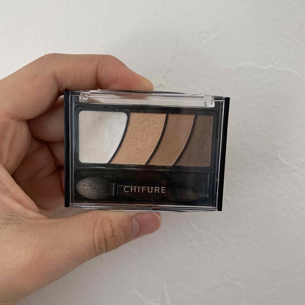 グラデーション アイ カラー(チップ付)/ちふれ/アイシャドウパレットを使ったクチコミ(1枚目)