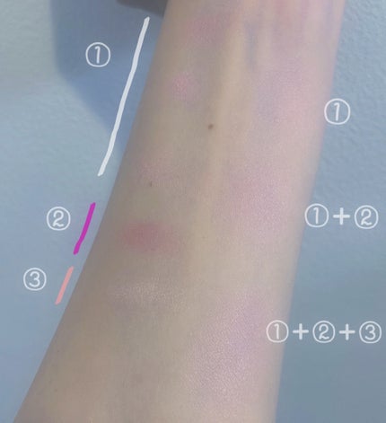 グロウフルールチークス/キャンメイク/パウダーチークを使ったクチコミ(3枚目)