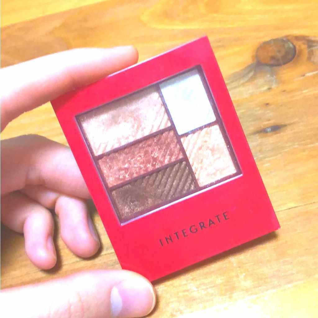 トリプルレシピアイズ/インテグレート/アイシャドウパレットを使ったクチコミ(1枚目)